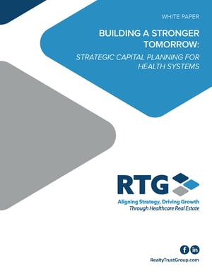 WP - Building a Stronger Tomorrow - Strategic Capital Planning for Health Systems _Cover